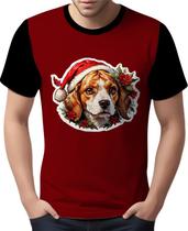 Camisa Camiseta Tshirt Natal Festas Beagle Cachorro Noel 1