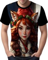 Camisa Camiseta Tshirt Natal Festas Elfa Duende Neve HD 3 Camisa Camiseta Tshirt Natal Festas Elfa Duende Neve HD 3