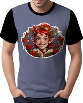 Camisa Camiseta Tshirt Natal Festas Elfo Duende Neve HD