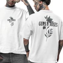 Camisa Camiseta Unissex Guns N Roses Hard Rock Banda Música Algodão Confortavel Estilosa Casual Camisa Camiseta Unissex Guns N Roses Hard Rock Banda Música Algodão Confortavel Estilosa Casual
