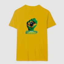 Camisa Camiseta Unissex Justiça E Liberdade Brasil 100 Algodão Confortavel Casual Streetwear