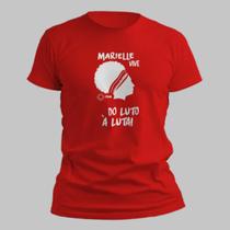 Camisa Camiseta Unissex Marielle Vive Do Luto A Luta 100 Algodão Confortavel Streetwear Camisa Camiseta Unissex Marielle Vive Do Luto A Luta 100 Algodão Confortavel Streetwear