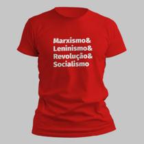 Camisa Camiseta Unissex Marxismo Lenininsmo Revolução Socialismo 100 Algodão Confortavel Streetwear Camisa Camiseta Unissex Marxismo Lenininsmo Revolução Socialismo 100 Algodão Confortavel Streetwear
