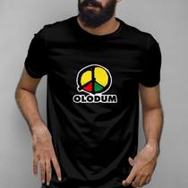 Camisa Camiseta Unissex Olodum Paz Rio de Janeiro 100 Algodão Confortavel Estilosa Casual