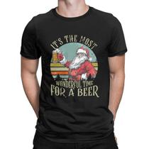 Camisa Camiseta Unissex Papai Noel Santa Claus