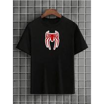 Camisa Camiseta Unissex Spider Man Aranha Feminina Masculina Blusa Homem Aranha 100 algodão Camisa Camiseta Unissex Spider Man Aranha Feminina Masculina Blusa Homem Aranha 100 algodão