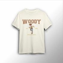Camisa Camiseta Unissex Woody Toy Story Brinquedo Animação Disney Pixar Algodão Confortavel Casual Camisa Camiseta Unissex Woody Toy Story Brinquedo Animação Disney Pixar Algodão Confortavel Casual