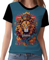 Camisa Camiseta Versiculo Leão Yeashua Deus Leão Jesus 2