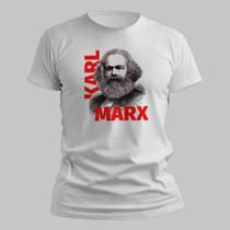 Camisa Camista Unissex Karl Marx Socialismo 100 Algodão Confortavel Streetwear Camisa Camista Unissex Karl Marx Socialismo 100 Algodão Confortavel Streetwear