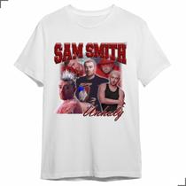 Camisa Cantor Sam Smith Samuel Lola Festival Show Brasil Fãs