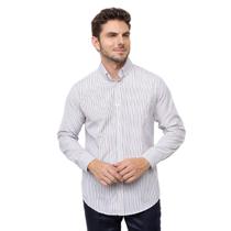 Camisa Casual Listra e Xadrez Easy Iron Empório Colombo