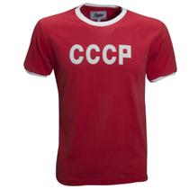 Camisa CCCP 1970 (União Soviética) Liga Retrô Vermelha GGG