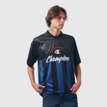Camisa champion life jersey soccer polo stripes bold
