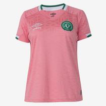 Camisa Chapecoense Outubro Rosa 22/23 s/n Torcedor Umbro Feminina