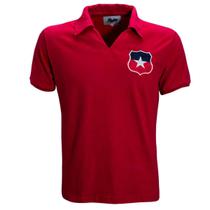 Camisa Chile 1966 Liga Retrô Vermelha GGG