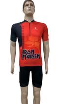 Camisa ciclismo advanced iron maiden - AtivoBike