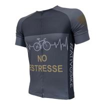 Camisa Ciclismo Advanced No Estresse - Ziper Total - AtivoBike