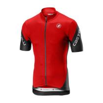 Camisa ciclismo castelli men - entrata 3 - vermelho