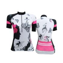 Camisa ciclismo classic feminina - lady butterfly - AtivoBike