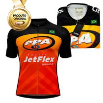 Camisa Ciclismo Com Ziper La Maglia Bike Ppa Jetflex Antiodor