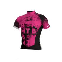 Camisa Ciclismo Curta Classic ERT Mtb Logo Com Bolsos Uv+