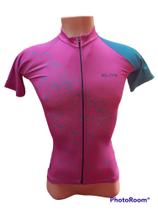 Camisa Ciclismo Elite UV 50 + Feminino 135247 Rosa Tamanho: M