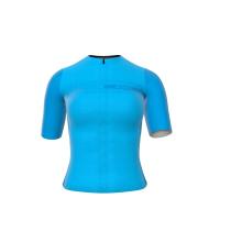 Camisa Ciclismo Ert Manga Curta Lady Azul Tamanho M