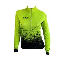Camisa Ciclismo Feminina Be Fast Manga Longa Pintas Pretas I Bike Mtb Camisa Ciclismo Feminina Be Fast Manga Longa Pintas Pretas I Bike Mtb