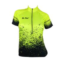 Camisa Ciclismo Feminina Be Fast Pintas Pretas Bike Mtb Camisa Ciclismo Feminina Be Fast Pintas Pretas Bike Mtb