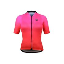 Camisa Ciclismo Feminina Free Force Start All Fit Gradient