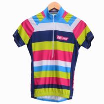 Camisa Ciclismo Feminina Listras Camisa Ciclismo Feminina Listras