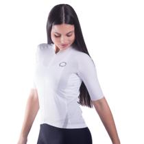 Camisa Ciclismo Feminina New Sport Marcio May Branca