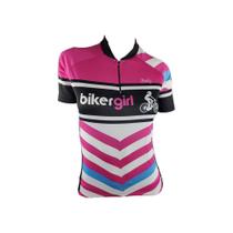 Camisa Ciclismo Feminina Penks Biker Girl Bike Mtb