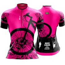 Camisa Ciclismo Feminina Roupa para Ciclista Proteção UV50+ - Befast