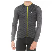 Camisa Ciclismo Free Force Classic Ashen Cinza e Preto