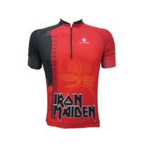 Camisa ciclismo iron maiden - unissex