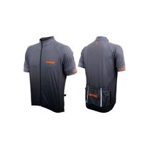 Camisa Ciclismo Lotus Masculino Preto/Laranja