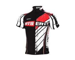 Camisa Ciclismo Manga Curta Classic ERT Vermelha Uv+ Bolso Camisa Ciclismo Manga Curta Classic ERT Vermelha Uv+ Bolso