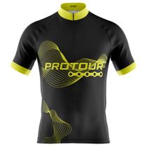 Camisa Ciclismo Manga Curta Masculina Pro Tour Desert Proteção UV+50