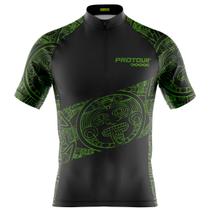 Camisa Ciclismo Manga Curta Masculina Pro Tour Maiori Proteção UV+50