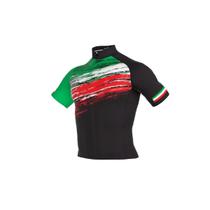 Camisa Ciclismo Manga Curta New Elite ERT Italy Bolsos Uv+