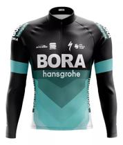 Camisa ciclismo manga longa bora mountain bike unissex - equipes