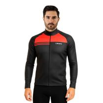 Camisa ciclismo manga longa cabani nero Camisa ciclismo manga longa cabani nero