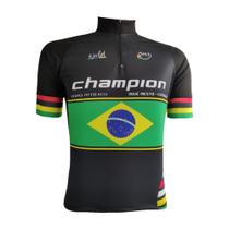 Camisa Ciclismo Masculina Be Fast Champions Brasil