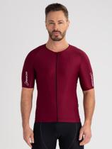 Camisa Ciclismo Masculina Fit Pro Bordô Savancini (4110) Camisa Ciclismo Masculina Fit Pro Bordô Savancini (4110)