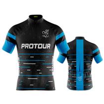 Camisa Ciclismo Masculina MTB Pro Tour Rua dry fit proteção uv+50