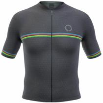 Camisa Ciclismo Masculina New Sport Marcio May Campeão Mundial Preta Camisa Ciclismo Masculina New Sport Marcio May Campeão Mundial Preta