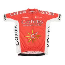 Camisa Ciclismo Masculina Refactor World Tour Cofidis Manga Curta