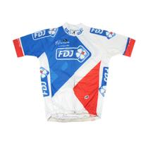 Camisa Ciclismo Masculina Refactor World Tour FDJ Manga Curta