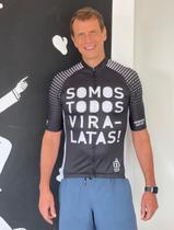 Camisa Ciclismo Masculina Somos Todos Vira Latas!